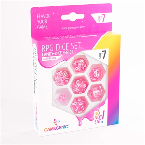 Rasberry - Candy-Like Series - Rollespils Terning Sæt - Gamegenic